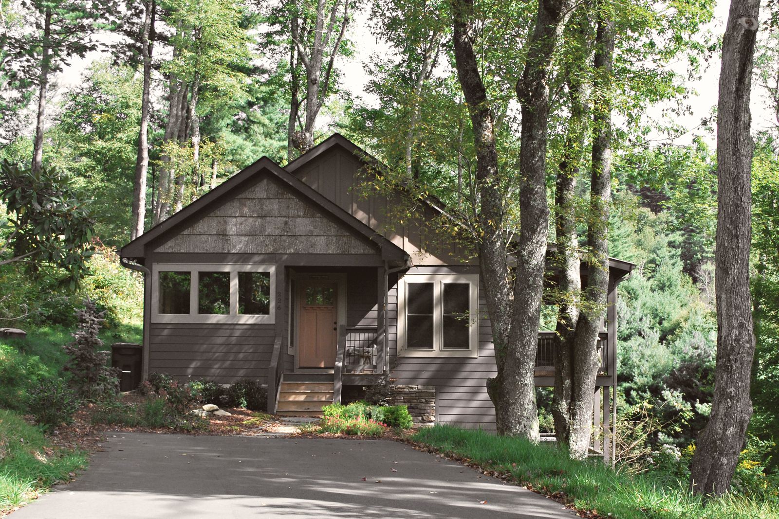 Streets and homes in Biltmore Forest