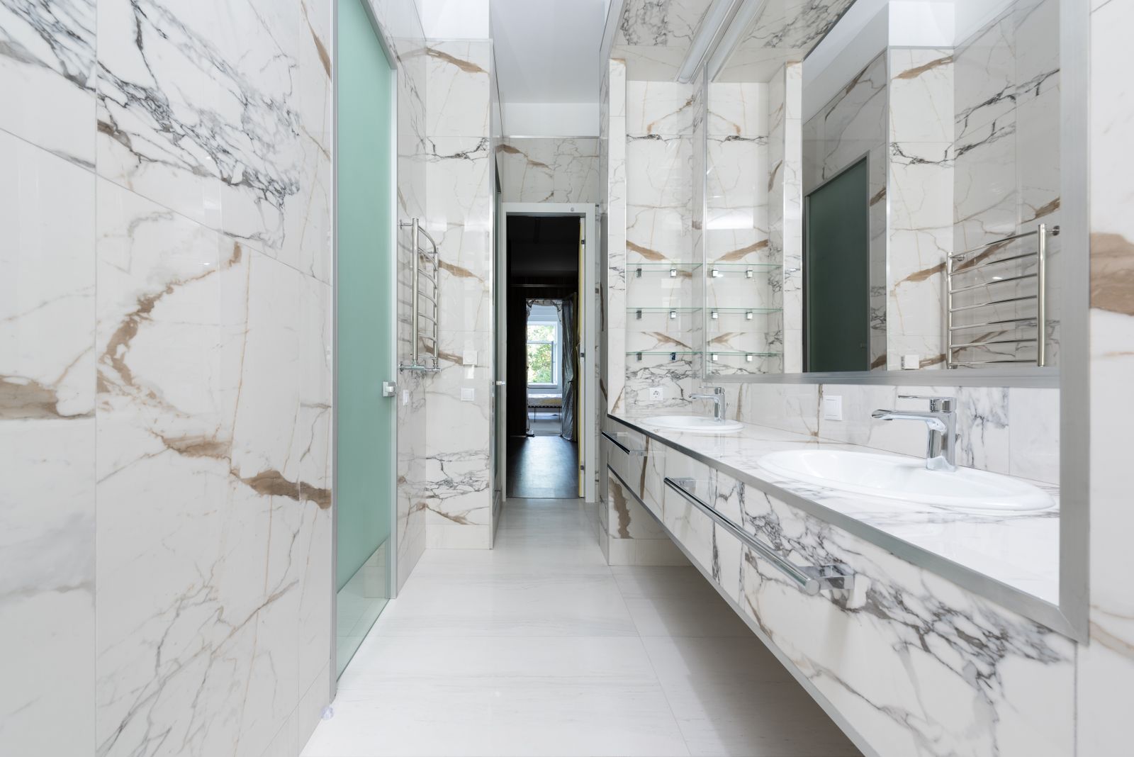 A finished bathroom by Still Water Bath Co.